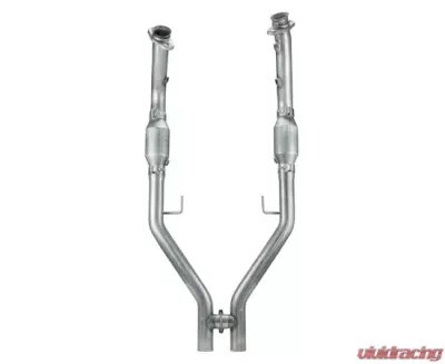 Pypes Exhaust H-Pipe Short Tube Headers Catted 2.5" H-Pipe For Stainless Steel Ford Mustang GT 2005-2010 - HFM26E