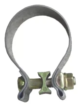 Pypes Exhaust Muffler Band Clamp 2.5" x 1" Stainless Steel                                     - HVC21 - Image 2