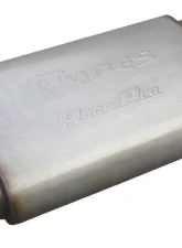 Pypes Exhaust Race Pro Series 14" 2.5" Offset/Offset Stainless Steel Muffler                                     - MVR10 - Image 2