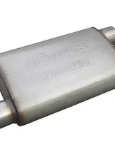 Pypes Exhaust Race Pro Series 14" 3" Offset/Offset Stainless Steel Muffler                                     - MVR16 - Image 3