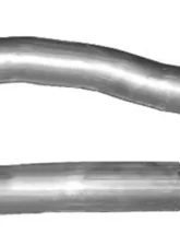 Pypes Exhaust 2.5" LH 15 3/4" RH 17 3/4" Flanges Included Stainless Steel Mid Pipe Exhaust Pipe                                     - PFF10K - Image 3