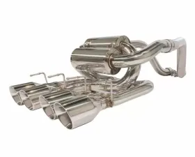 Pypes Exhaust 304 Stainless Quad Tip Axle Back Exhaust Kit Chevrolet Corvette C6 2005-2013