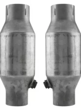 Pypes Exhaust Crossmember-Back X-Pipe Dual Exhaust 2.5" Tip Muffler Only Chevrolet Corvette C3 1975-1980                                     - SCC910E - Image 3