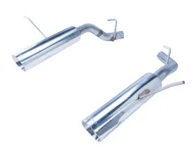 Pypes Exhaust Black Stainless Steel Pype Bomb Series Axle Back Exhaust System Dodge Durango 2011-2024