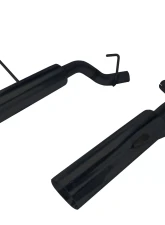 Pypes Exhaust Polished Stainless Steel Pype Bomb Series Axle Back Exhaust Dodge Durango 2011-2021                                     - SDD19MSB - Image 2