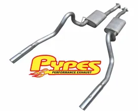 Pypes Exhaust Catback Exhaust Split Rear Dual Exit 2.5