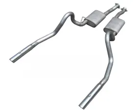 Pypes Exhaust Catback Exhaust Split Rear Dual Exit 2.5