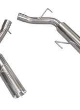Pypes Exhaust Pype Bomb Series Axle Back Dual Exhaust 4" Polished Tips Stainless Steel Ford Mustang 2005-2010                                     - SFM60MS - Image 8