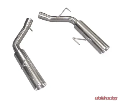 Pypes Exhaust Pype Bomb Series Axle Back Dual Exhaust 4" Polished Tips Stainless Steel Ford Mustang 2005-2010 - SFM60MS