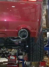 Pypes Exhaust Pype Bomb Series Axle Back Dual Exhaust 4" Polished Tips Stainless Steel Ford Mustang 2005-2010                                     - SFM60MS - Image 6