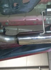 Pypes Exhaust Pype Bomb Series Axle Back Dual Exhaust 4" Polished Tips Stainless Steel Ford Mustang 2005-2010                                     - SFM60MS - Image 7