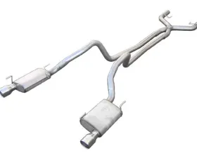Pypes Exhaust Catback Exhaust Split Rear Dual Exit 2.5
