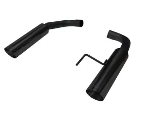 Pypes Exhaust Pype Bomb Series Stainless Black Axle Back Dual Exhaust w/ 4