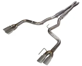 Pypes Exhaust Catback Exhaust X-Pipe Split Rear Quad Exit 3
