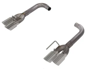 Pypes Exhaust Stainless Axle Back Split Rear Quad Exit Exhaust w/ 3