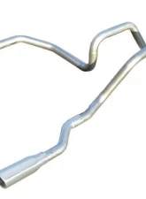 Pypes Exhaust Catback Exhaust Split Rear Dual Exit 3" Intermediate And 2.5" Tail Pipe Violator Muffler 3.5" Polished Tips Ford F150 2004-2008                                     - SFT19V - Image 2