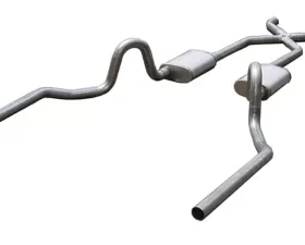 Pypes Exhaust Crossmember-Back X-Pipe Exhaust Split Rear Dual Exit 3