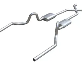 Pypes Exhaust Crossmember-Back X-Pipe Exhaust Split Rear Dual Exit 3