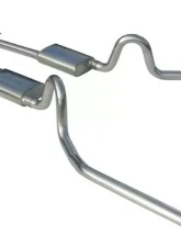 Pypes Exhaust Crossmember-Back X-Change Split Rear Dual Exit 3" No Muffler GM A-Body 1964-1974                                     - SGA14 - Image 2