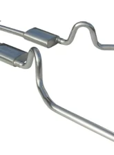 Pypes Exhaust Crossmember-Back X-Change Split Rear Dual Exit 3" Violator Mufflers GM A-Body 1964-1974                                     - SGA14V - Image 2