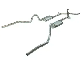Pypes Exhaust Crossmember-Back X-Change Split Rear Dual Exit 2.5