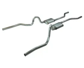 Pypes Exhaust Crossmember-Back Straight Valance Exit Exhaust2.5