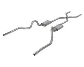 Pypes Exhaust Crossmember Back with H-Pipe Exhaust System Pontiac GTO | Oldsmobile 442 1968-19722