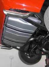 Pypes Exhaust Crossmember-Back X-Pipe Exhaust Split Rear Dual Quarter Exit 3" Muffler And Stainless Steel GM F-Body 1970-1974                                     - SGF13 - Image 3
