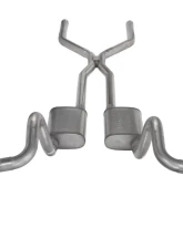 Pypes Exhaust 3" Crossmember Back with H-Pipe Exhaust System GM F-Body 1970-1974                                     - SGF43T - Image 4