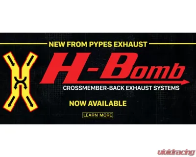 Pypes Exhaust 3" Crossmember Back with H-Pipe Exhaust System GM F-Body 1970-1974 - SGF43T