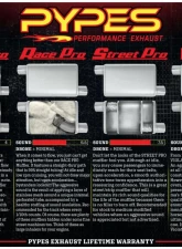 Pypes Exhaust 3" Crossmember Back with H-Pipe Exhaust System GM F-Body 1970-1974                                     - SGF43T - Image 4