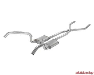 Pypes Exhaust 3" Crossmember Back with H-Pipe Exhaust System EVT50 | EVT61 1967-1969 - SGF44T