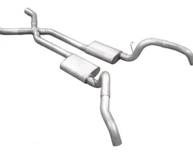 Pypes Exhaust Crossmember-Back X-PipeSplit Rear Dual Exit 3