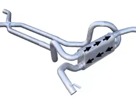 Pypes Exhaust Crossflow System X-Pipe Dual Exhaust 2.5