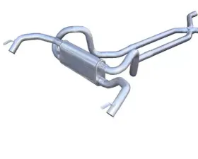 Pypes Exhaust Crossflow System X-Pipe Dual Exhaust 2.5