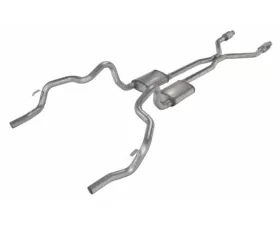 Pypes Exhaust Crossmember Back with H-Pipe Exhaust System GM F-Body 1975-1981