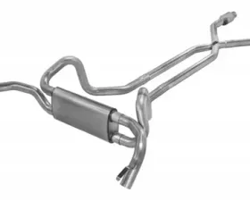 Pypes Exhaust Crossflow System X-Pipe Dual Exhaust 2.5