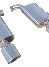 Pypes Exhaust Violator Series Axle Back Muffler Dual Exit Violator Muffler 3x6 Oval Polished Tips Stainless Steel Pontiac G8 2008-2009                                     - SGG60VS - Image 2