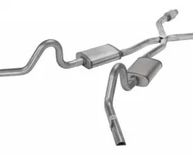 Pypes Exhaust Crossmember-Back X-Pipe Dual Exhaust 2.5