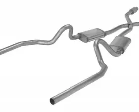 Pypes Exhaust Crossmember-Back X-Pipe Dual Exhaust 2.5