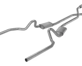 Pypes Exhaust Crossmember-Back X-Pipe Dual Exhaust 2.5