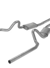 Pypes Exhaust Crossmember-Back X-Pipe Dual Exhaust 2.5" Race Pro Muffler Catalytic Converter Chevrolet EL Camino 1978-1988                                     - SGG922RE - Image 2