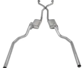 Pypes Exhaust Crossmember-Back H-Pipe Dual Exhaust 2.5