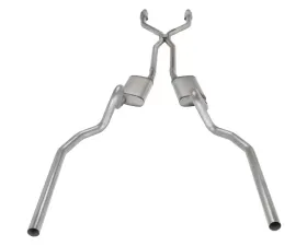 Pypes Exhaust Crossmember Back with H-Pipe Exhaust System El Camino SS 1978-1988