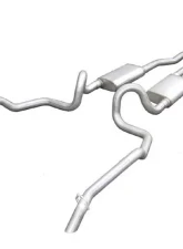 Pypes Exhaust Crossmember-Back X-Pipe Exhaust Split Rear Dual Exit 2.5" No Muffler Chevrolet Impala SS 1994-1996                                     - SGI10 - Image 2