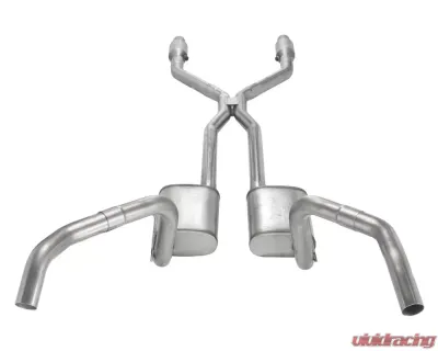Pypes Exhaust Crossmember Back with H-Pipe Exhaust System Nova 1975-1979 - SGN945TE