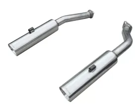 Pypes Exhaust Pype Bomb Series Axle Back Exhaust Delete all Polished Stainless Steel Pontiac GTO 2005-2006