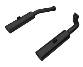 Pypes Exhaust Pype Bomb Series Axle Back Exhaust Delete Black and Polished Stainless Steel Pontiac GTO 2005-2006