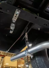 Pypes Exhaust Crossmember Back with H-Pipe Exhaust System Split Side Dual Exit Street Pro Muffler GM Truck 1963-1966                                     - SGT76S - Image 3