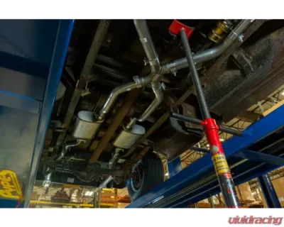 Pypes Exhaust Crossmember Back Exhaust Kit with Street Pro Mufflers GM Truck 2WD 1955-1959 - SGT77S